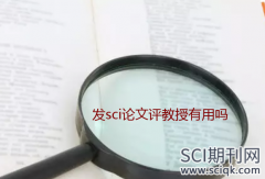 发sci论文评教授有用吗